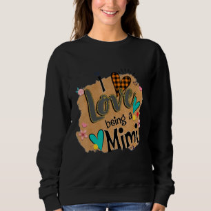 Ik hou van een Mimi Leopard Happy Moederdag Trui