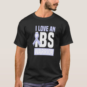 Ik hou van een Prikkelbare Darm Syndroom Krijger B T-shirt
