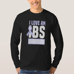 Ik hou van een Prikkelbare Darm Syndroom Krijger B T-shirt