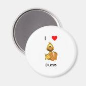 Ik hou van eenden magneet (Voorkant / Achterkant)