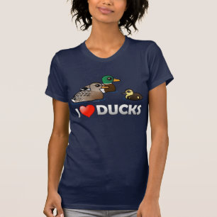 Ik hou van eenden t-shirt