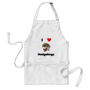 Ik hou van egel Apron Standaard Schort