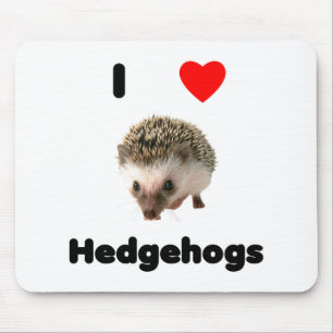 Ik hou van egel Mousepad Muismat