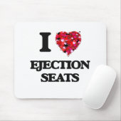 Ik hou van Ejection Seats Muismat (Met muis)