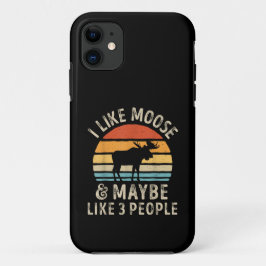 Ik Hou Van Eland En Misschien Van 3 Mensen Wapiti  iPhone 11 Hoesje