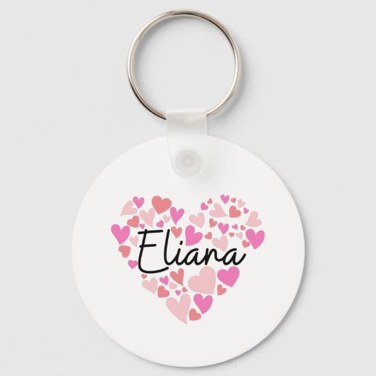 Ik hou van Eliana Sleutelhanger (Voorkant)