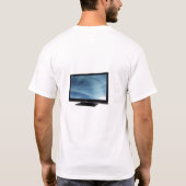 Ik hou van Em Big TV T-shirt (Achterkant)