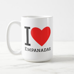 Ik hou van empanadas koffiemok