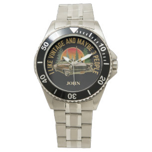 Ik hou van  en misschien 3 mensen gepersonaliseerd horloge