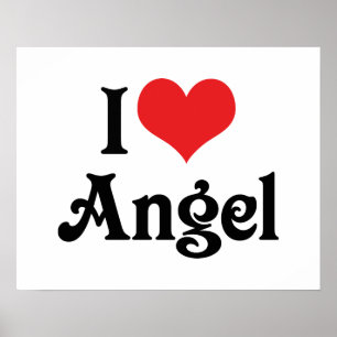 Ik hou van Engel Poster
