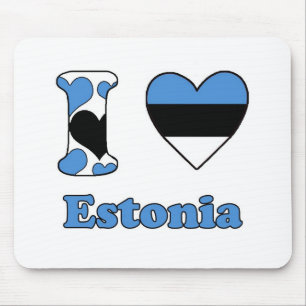 Ik hou van Estland Muismat