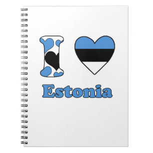 Ik hou van Estland Notitieboek