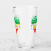 Ik hou van Ethiopië, Ethiopisch hart Glas (Rechts)