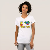 Ik hou van Ethiopië T-shirt (Voorkant volledig)