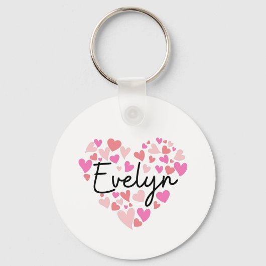 Ik hou van Evelyn Sleutelhanger (Voorkant)