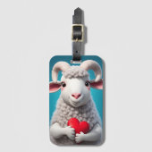 Ik hou van Ewe Bagagelabel (Voorkant (verticaal))