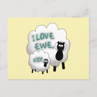 Ik hou van Ewe, Kind! Briefkaart