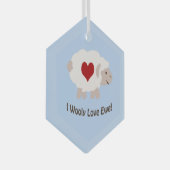 Ik hou van Ewe Ornament (Voorkant Rechts)