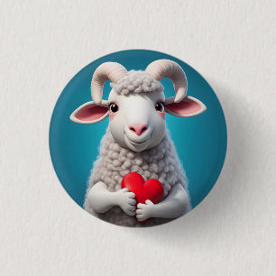 Ik hou van Ewe Ronde Button 3,2 Cm