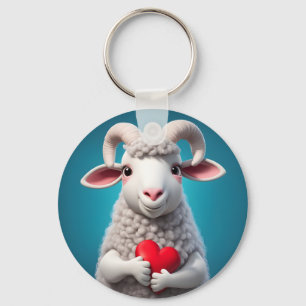 Ik hou van Ewe Sleutelhanger