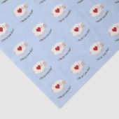 Ik hou van Ewe Tissuepapier (Detail)