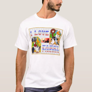Ik hou van Fancy duiven! T-shirt