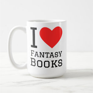 Ik hou van fantasyboeken koffiemok
