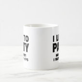 Ik hou van feest. En per partij bedoel ik kaarten  Koffiemok (Center)