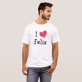 Ik hou van Felix T-shirt (Voorkant volledig)