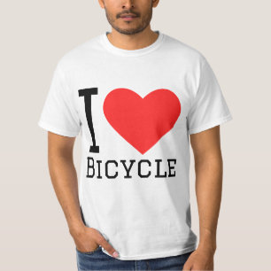 Ik hou van fiets t-shirt