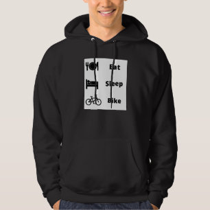 Ik hou van fietsen hoodie
