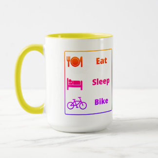 Ik hou van fietsen mok