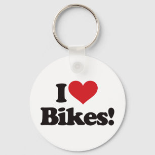 Ik hou van fietsen! sleutelhanger