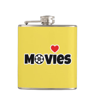 Ik hou van films heupfles