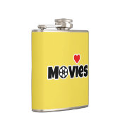 Ik hou van films heupfles (Rechts)