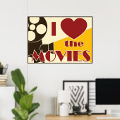 Ik hou van films poster (Thuiskantoor)