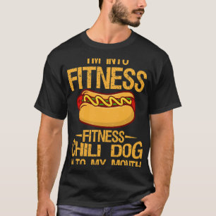 Ik hou van fitness sportschool trainingen  Chili D T-shirt