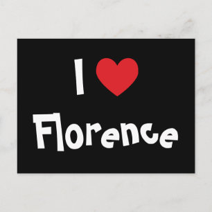 Ik hou van Florence Briefkaart
