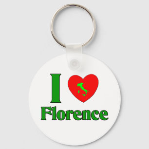 Ik hou van Florence Italië Sleutelhanger