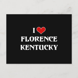 Ik hou van Florence, Kentucky Briefkaart