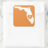 Ik hou van Florida State Stickers (Tas)
