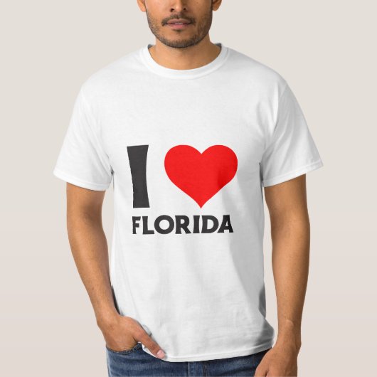 Ik hou van Florida T-shirt (Voorkant)