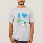 Ik hou van Florida Virtual School, Ash T-shirt (Voorkant)