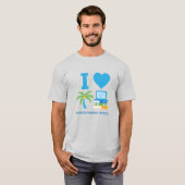 Ik hou van Florida Virtual School, Ash T-shirt (Voorkant volledig)