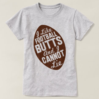 Ik hou van Football Butts T-shirt