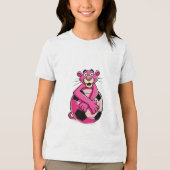 Ik hou van football Tri-Blend shirt (Voorkant)