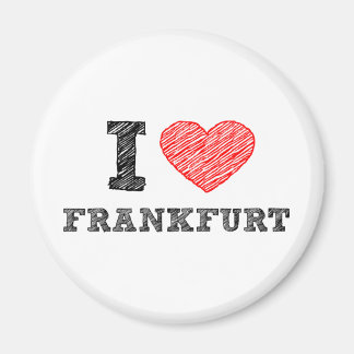Ik hou van Frankfurt Magneet