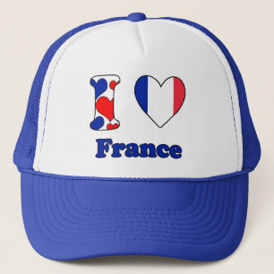 Ik hou van Frankrijk Trucker Pet
