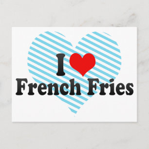 Ik hou van Franse feeën Briefkaart