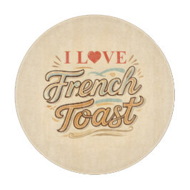Ik hou van Franse Toast Snijplank